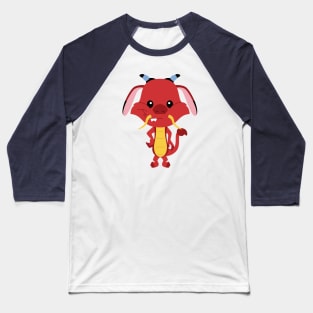 Mr Mushu Baseball T-Shirt